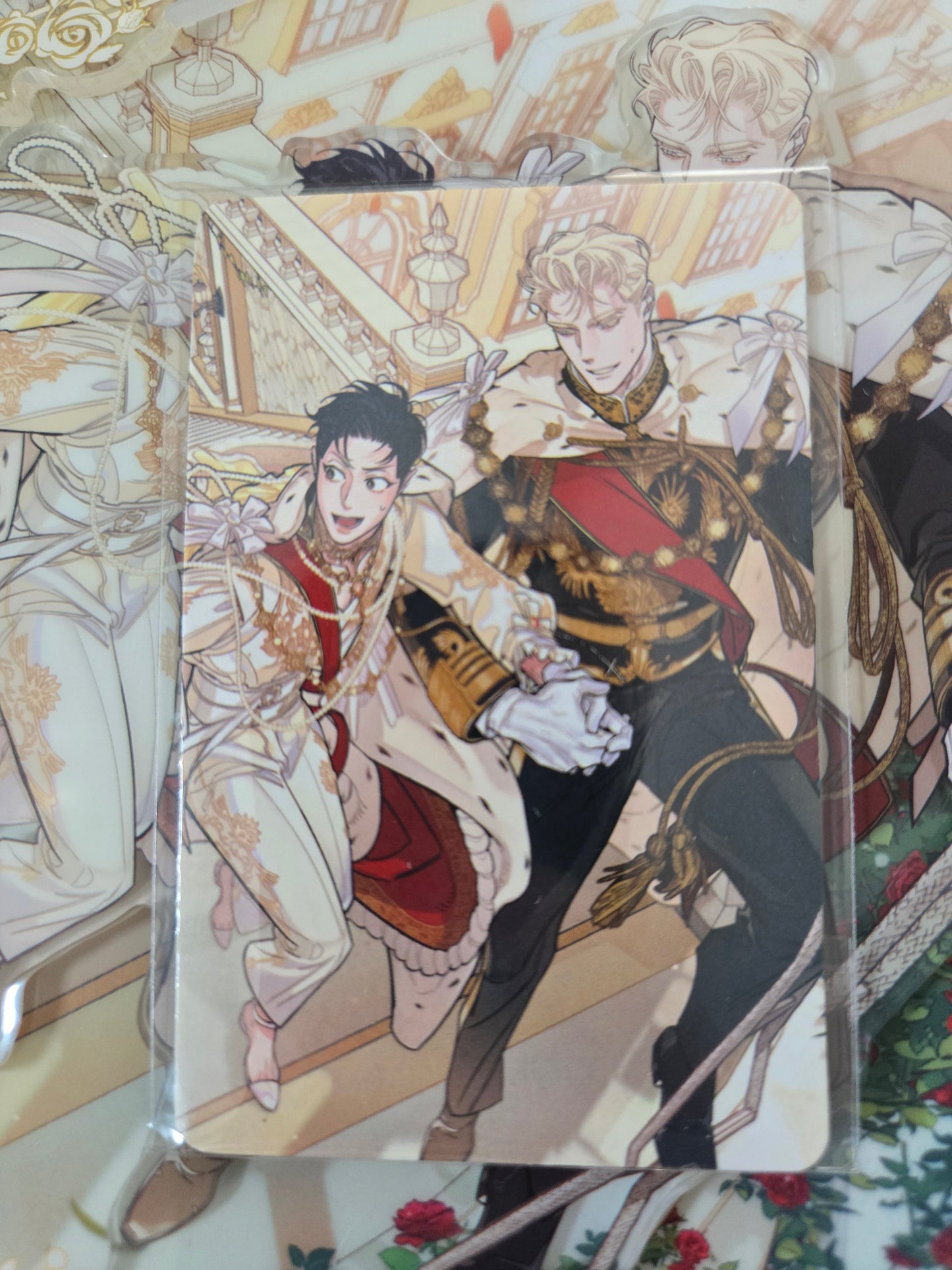 Roses and Champagne "Escape" China Pop-up Collab Acrylic Stand