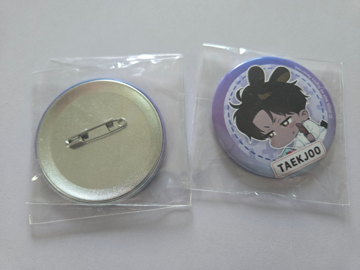 2026 Ridi Season's Greetings Fantazit Codename Anastasia Can Badge Set - Eggs And Muffin