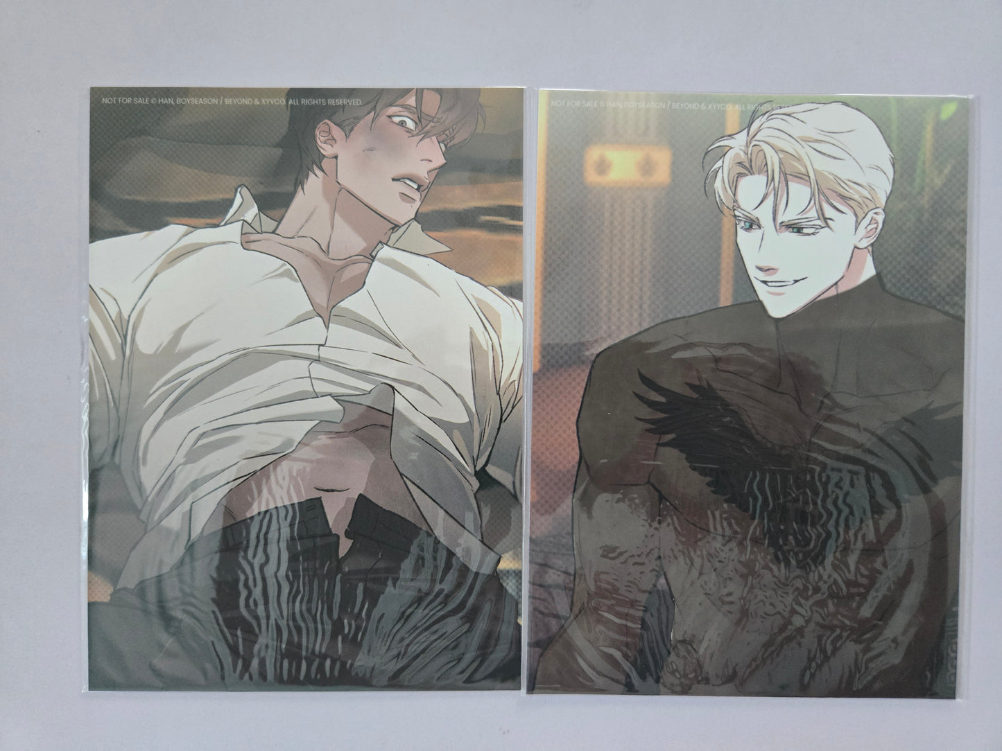 Codename Anastasia China Pop-up Masquerade Zhenya and TaekJoo Postcard