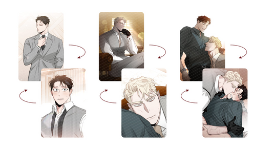 Roses and champagne manwha Photocard SET