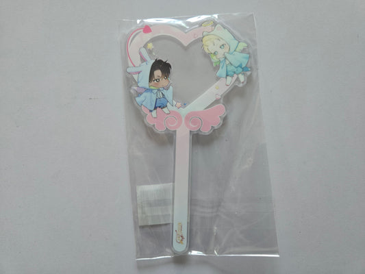 Codename Anastasia China Pop-up Eden Brown Chibi Acrylic Wand - Eggs And Muffin