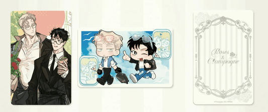 Roses and Champagne Photocard Tickets Benefit Set - Eggs And Muffin