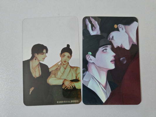 The Ghost Nocturne Lezhin Daybreak Photocard benefit set