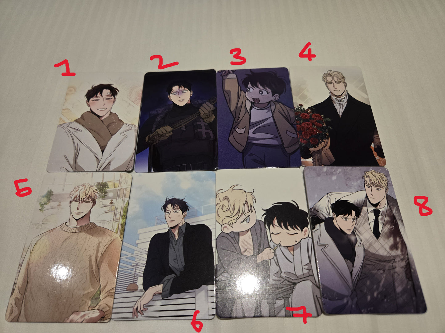 Roses and Champagne "Escape" Photocards [SINGLES]