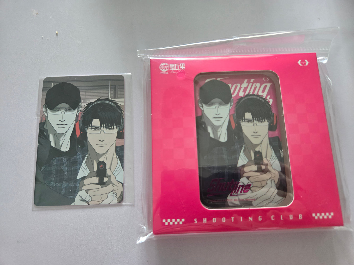 Shutline x Mercury Studio Shooting Club Rectangle Badge Set