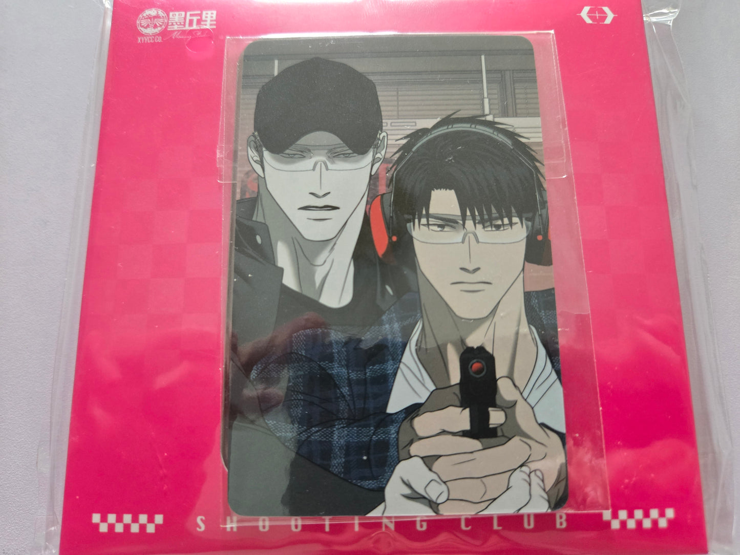 Shutline x Mercury Studio Shooting Club Rectangle Badge Set