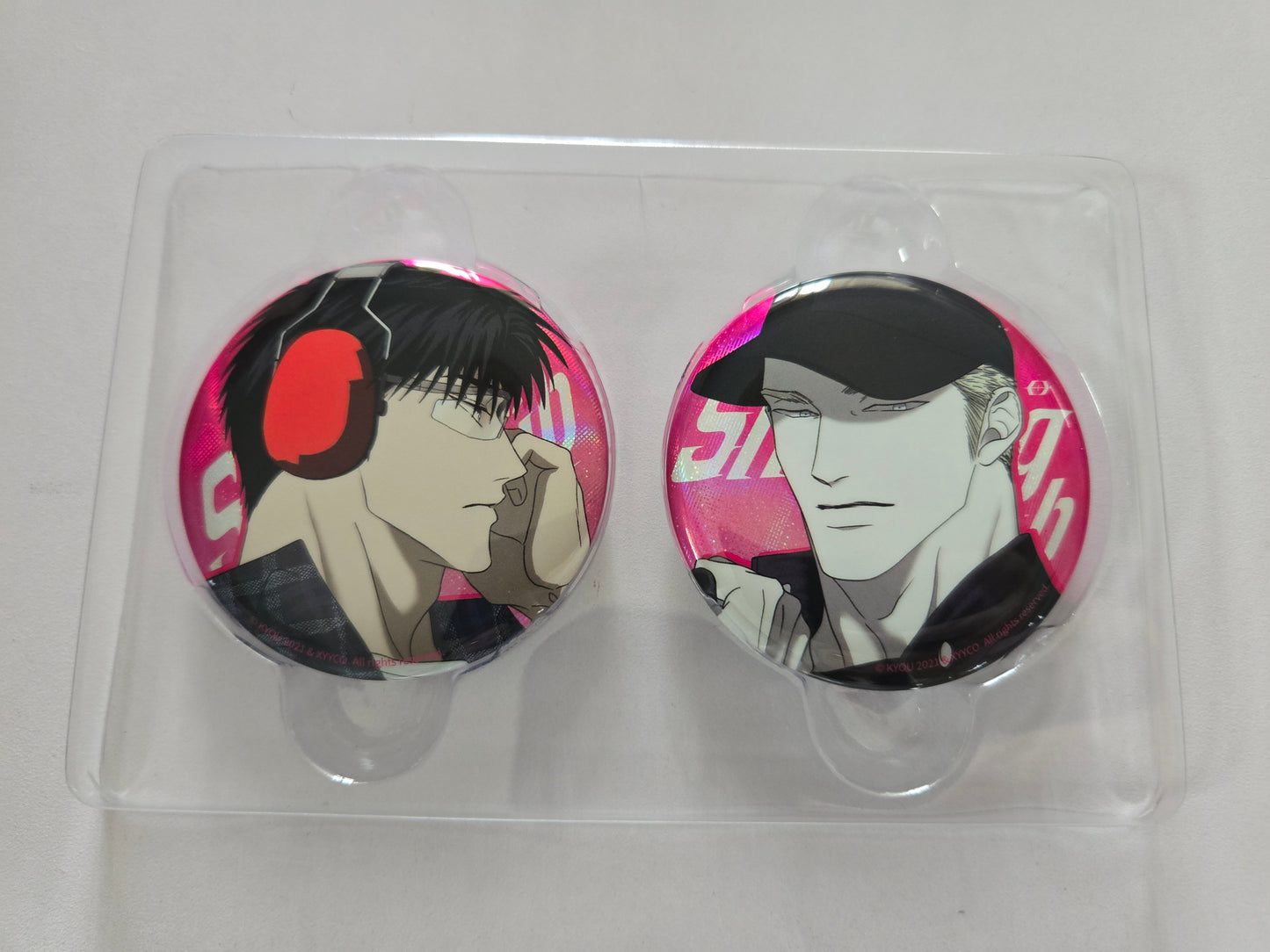 Shutline X Mercury Studio Shooting Club Round Badge Set