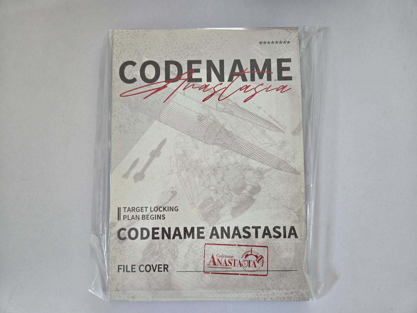 Codename Anastasia China Pop-up Eden Agent Case File and LICENSE Set