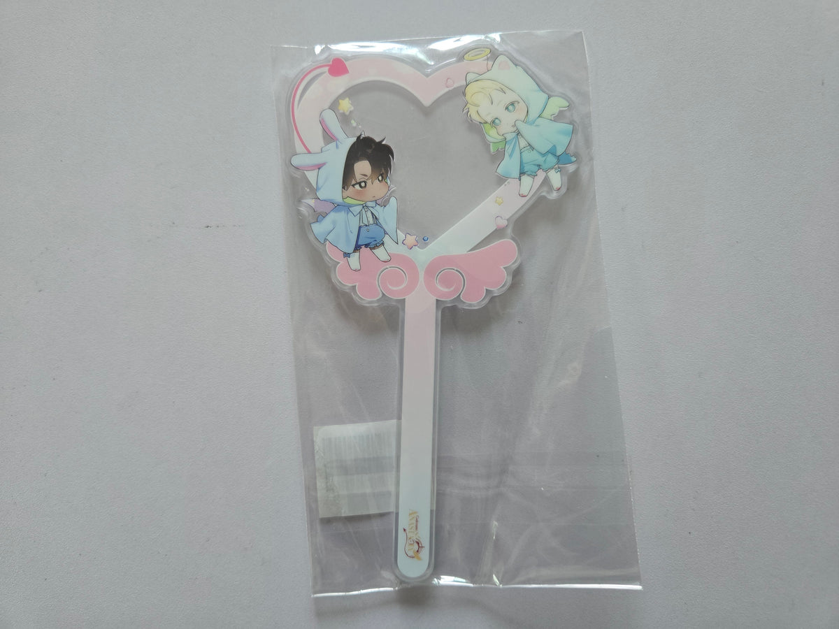 Codename Anastasia China Pop-up Eden Brown Chibi Acrylic Wand