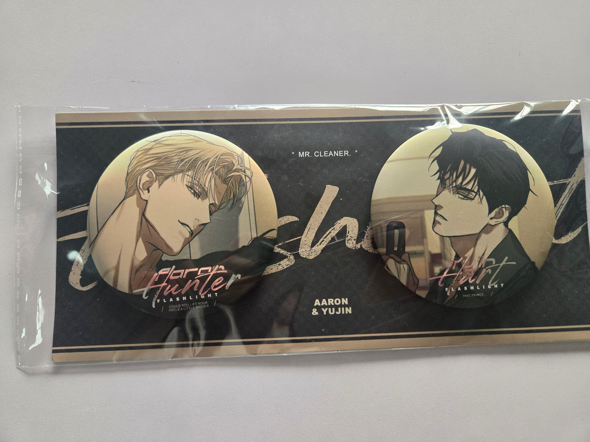 Flashlight AU Special Episode Round Badge Set