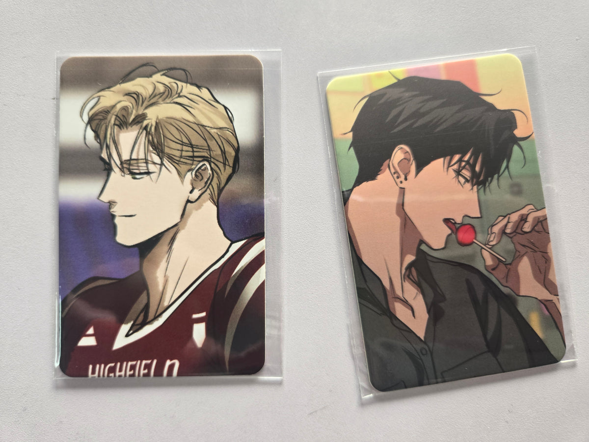 Flashlight AU Special Episode Heart Shaped Badge Set