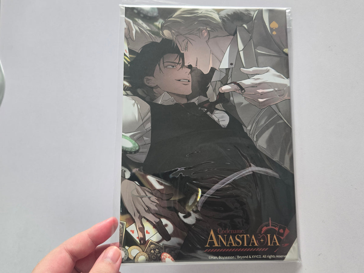 Codename Anastasia Casino Theme Illustration Art Board