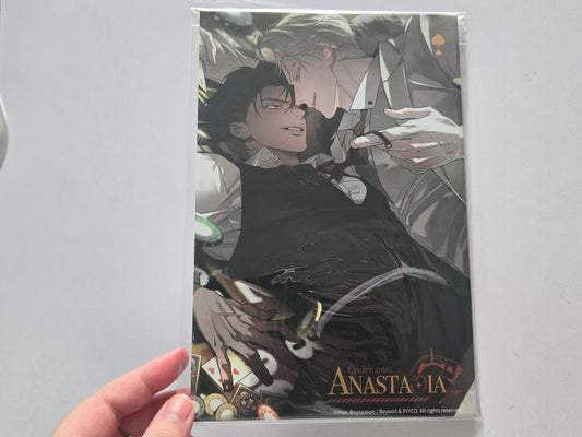 Codename Anastasia Casino Theme Illustration Art Board