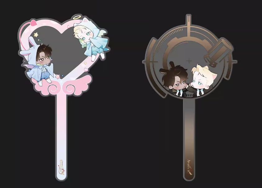 Codename Anastasia China Pop-up Eden Brown Chibi Acrylic Wand / Stand