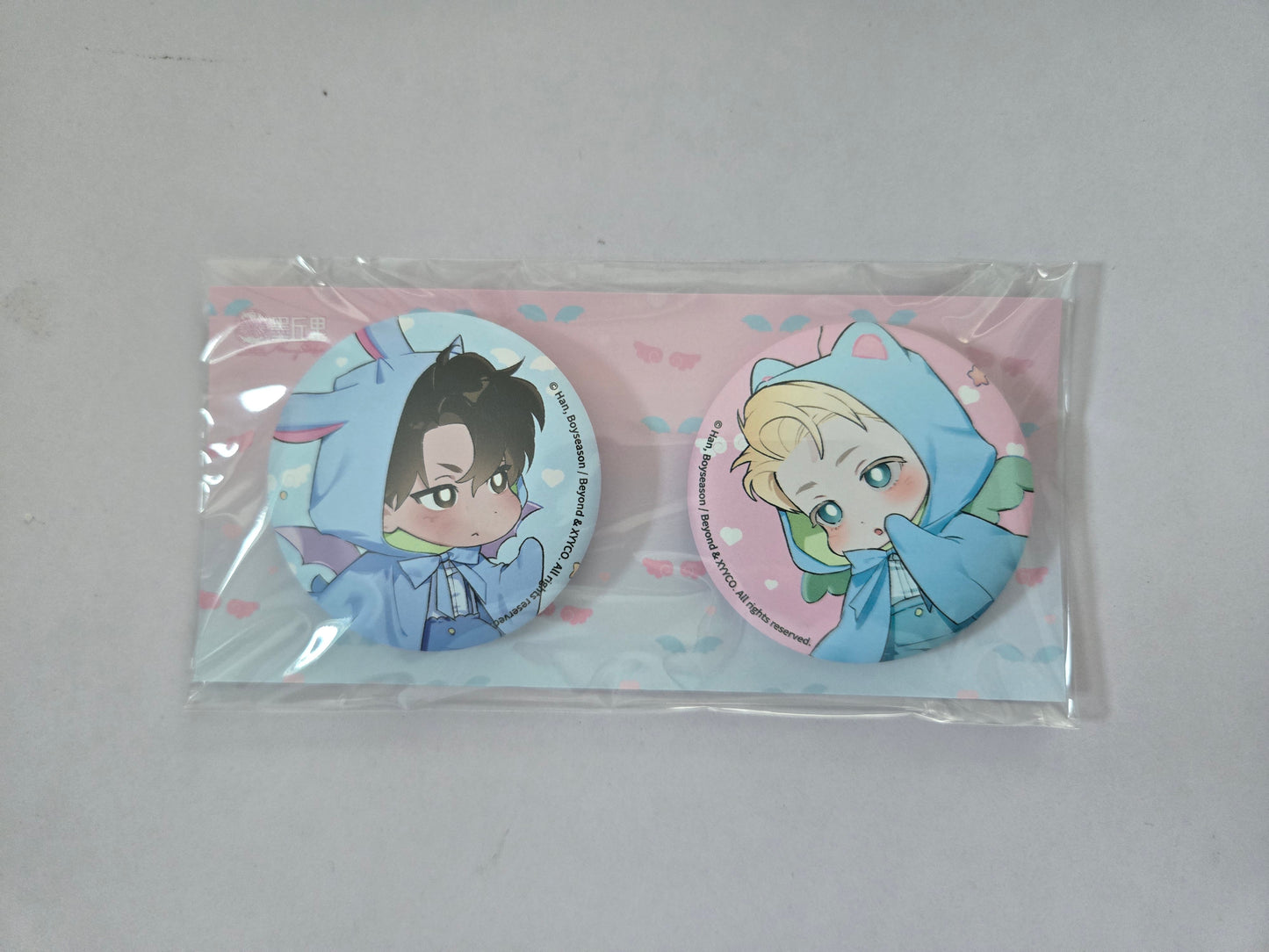 Codename Anastasia China Pop-up Eden Chibi Badge Set