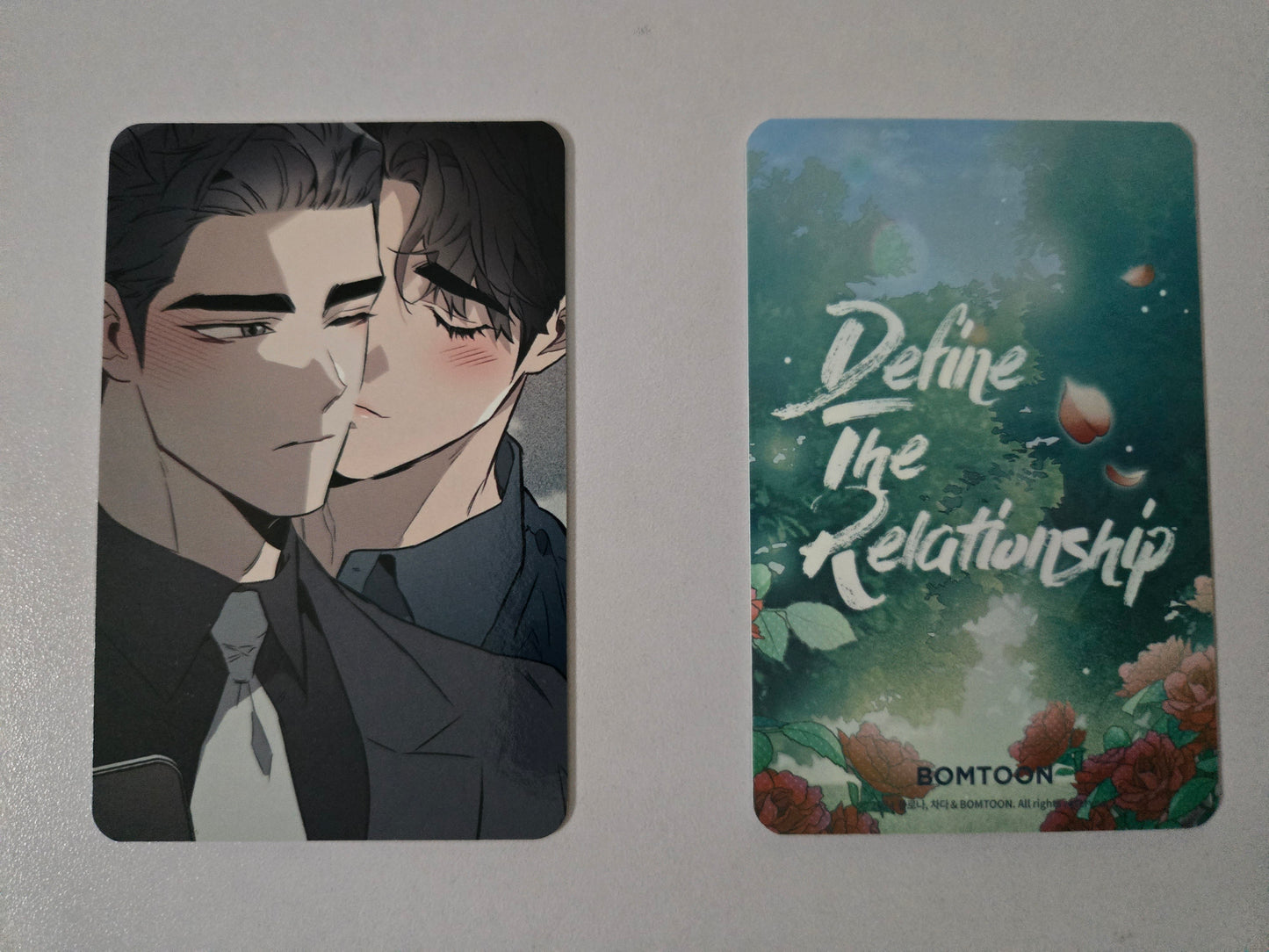 Define The Relationship COLLECTION PHOTO CARDS [SINGLES]