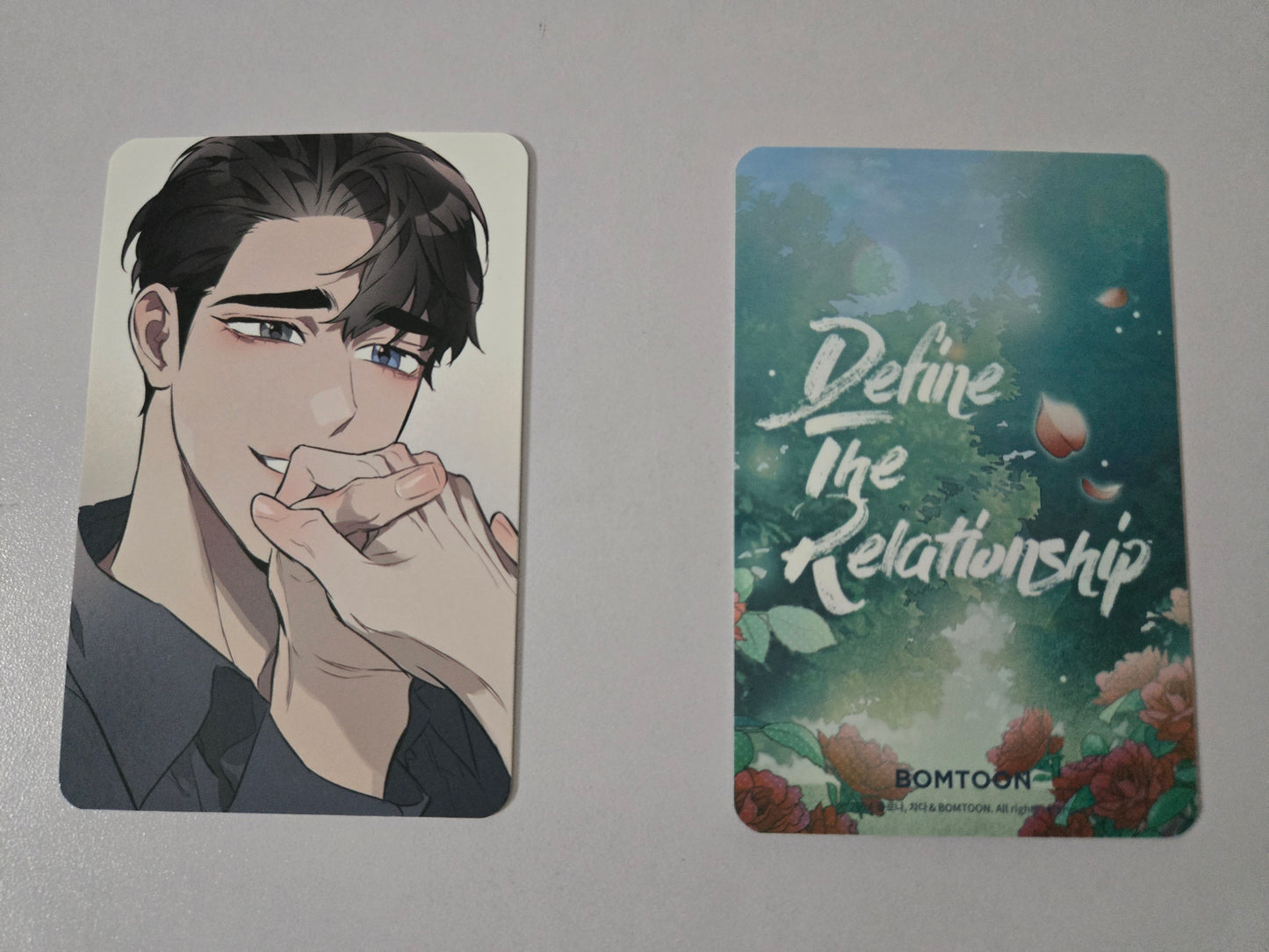 Define The Relationship COLLECTION PHOTO CARDS [SINGLES]