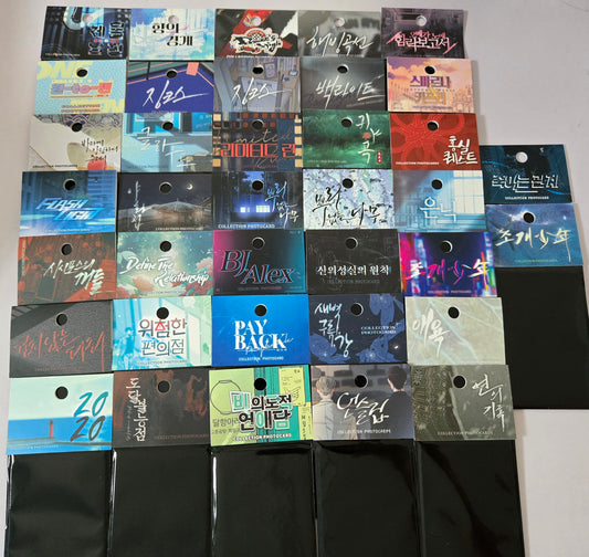 [MUTIPLE SERIES] LEZHIN BOMTOON COLLECTION PHOTO CARDS