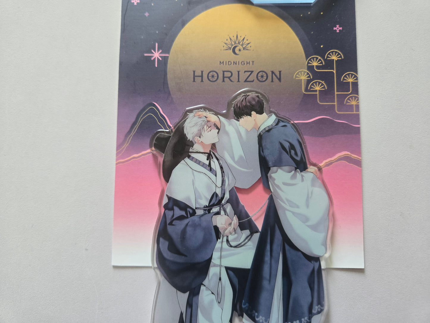 Taeui pats Ilay's head while dressed in Hanbok acrylic stand 