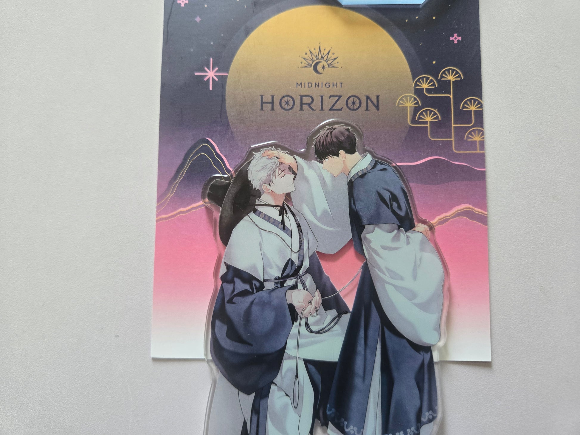 Taeui pats Ilay's head while dressed in Hanbok acrylic stand 