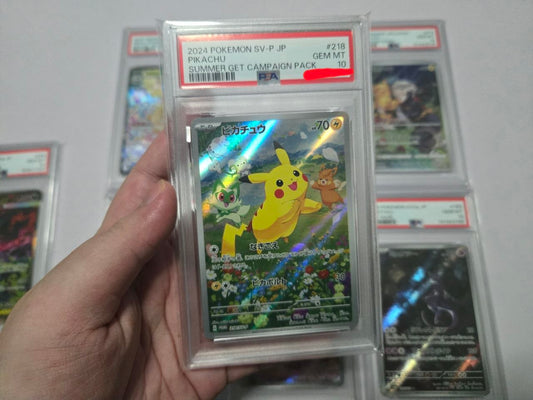 PSA 10 Pikachu 218/SV-P 2024 Summer Get campaign Promo Pack Japanese