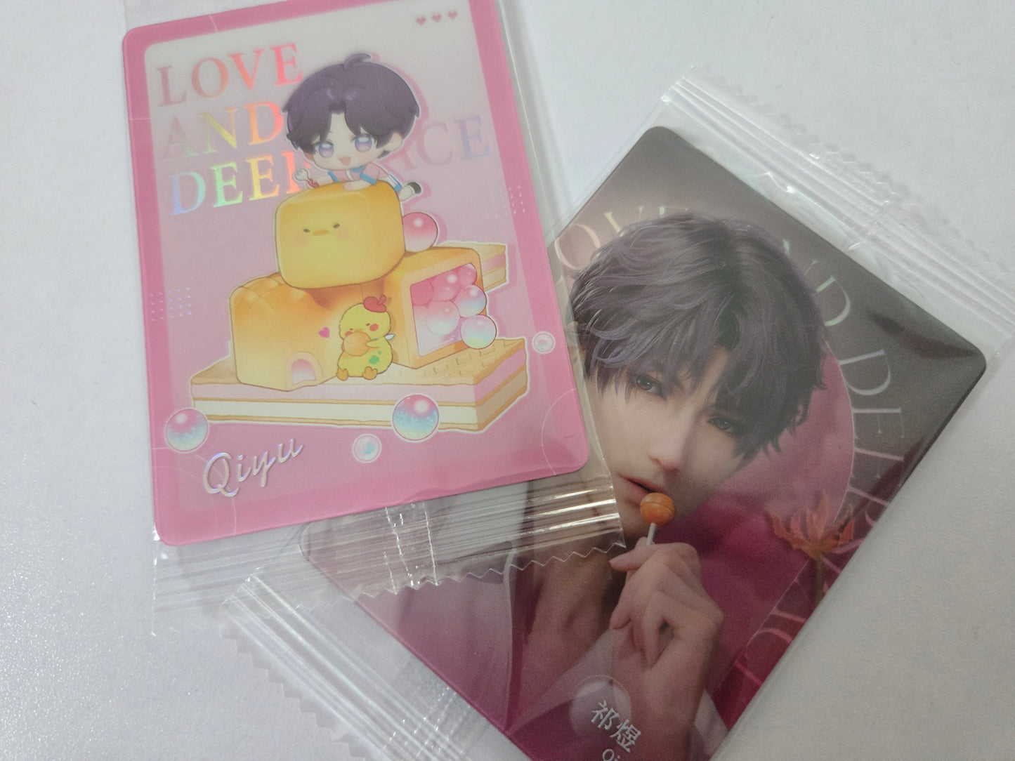 Rafayel Lawson Wafer Photocards Set 祁煜小卡