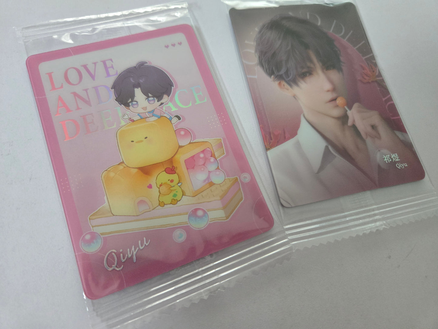 Rafayel Lawson Wafer Photocards Set 祁煜小卡