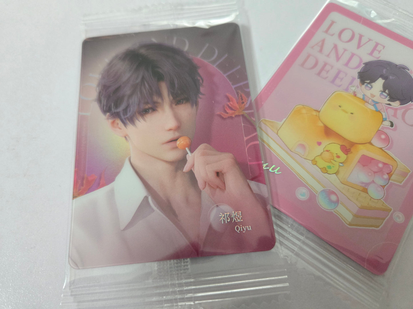 Rafayel Lawson Wafer Photocards Set 祁煜小卡