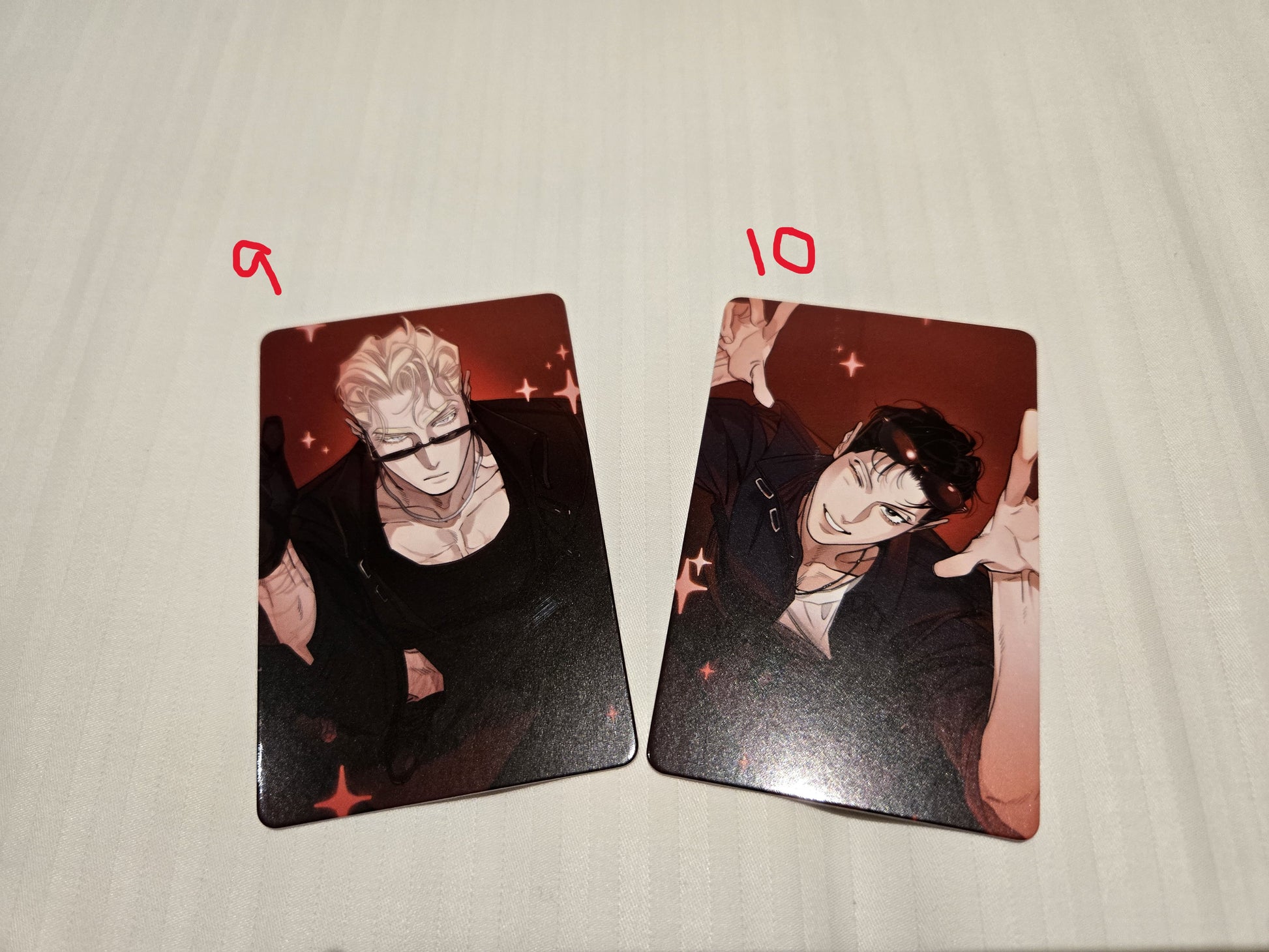 Roses and champagne lee won photocard