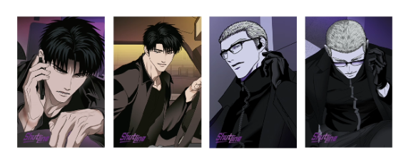 Shutline x Mercury Studio Night Mystery Postcard Set