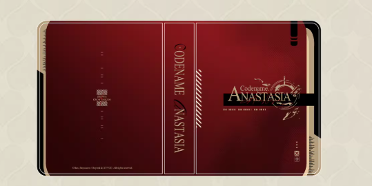 Codename Anastasia China Pop-up Masquerade Card Binder and Photocards set