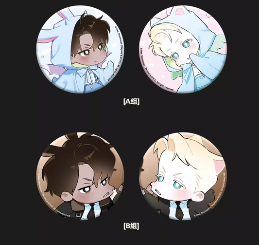 Codename Anastasia China Pop-up Eden Chibi Badge Set