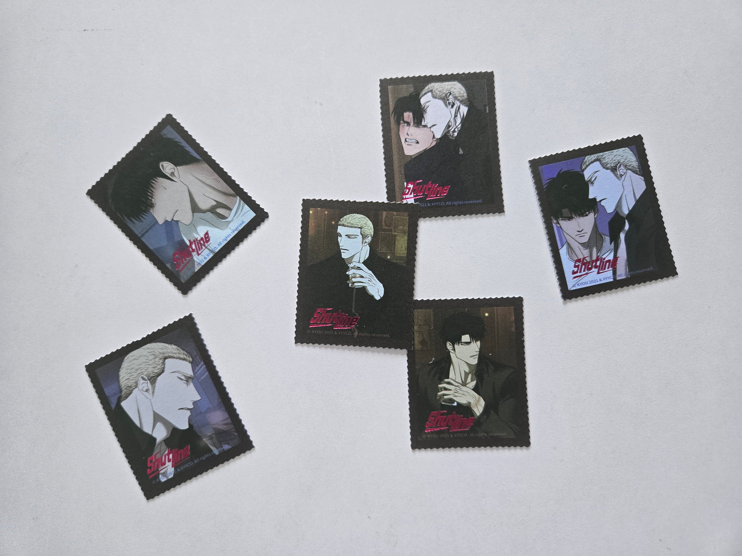 Shutline Mercury Studio 6pcs Stamp Benefit set