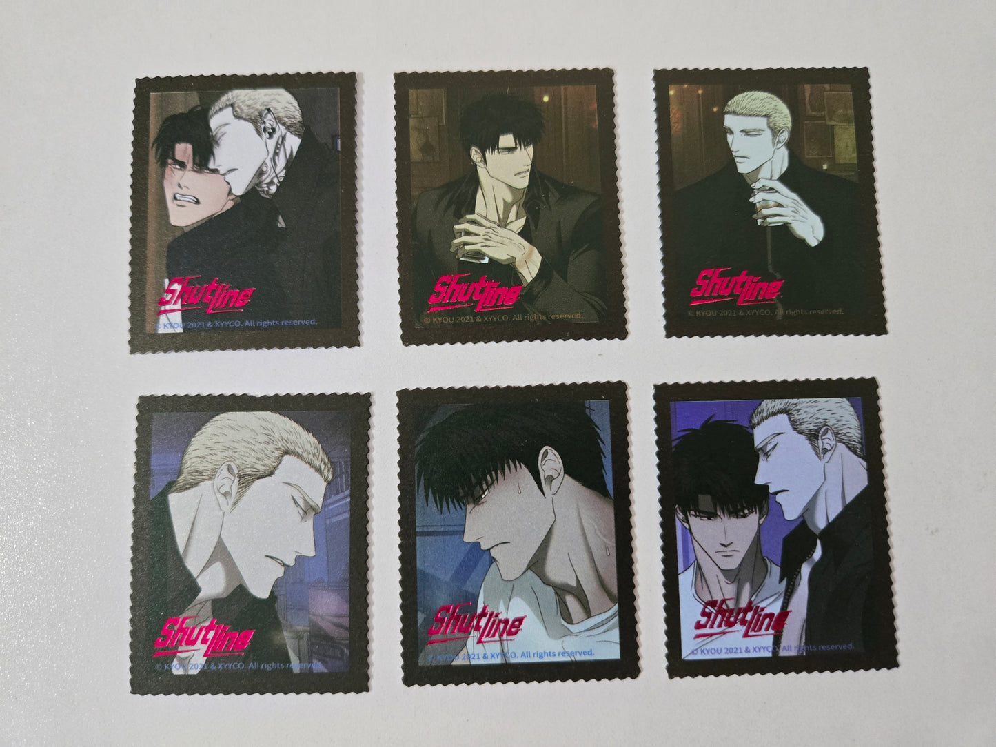 Shutline Mercury Studio 6pcs Stamp Benefit set