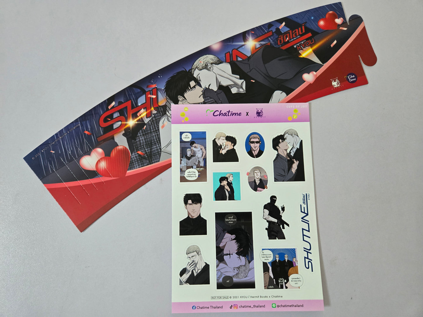 Shutline Sticker sheet 