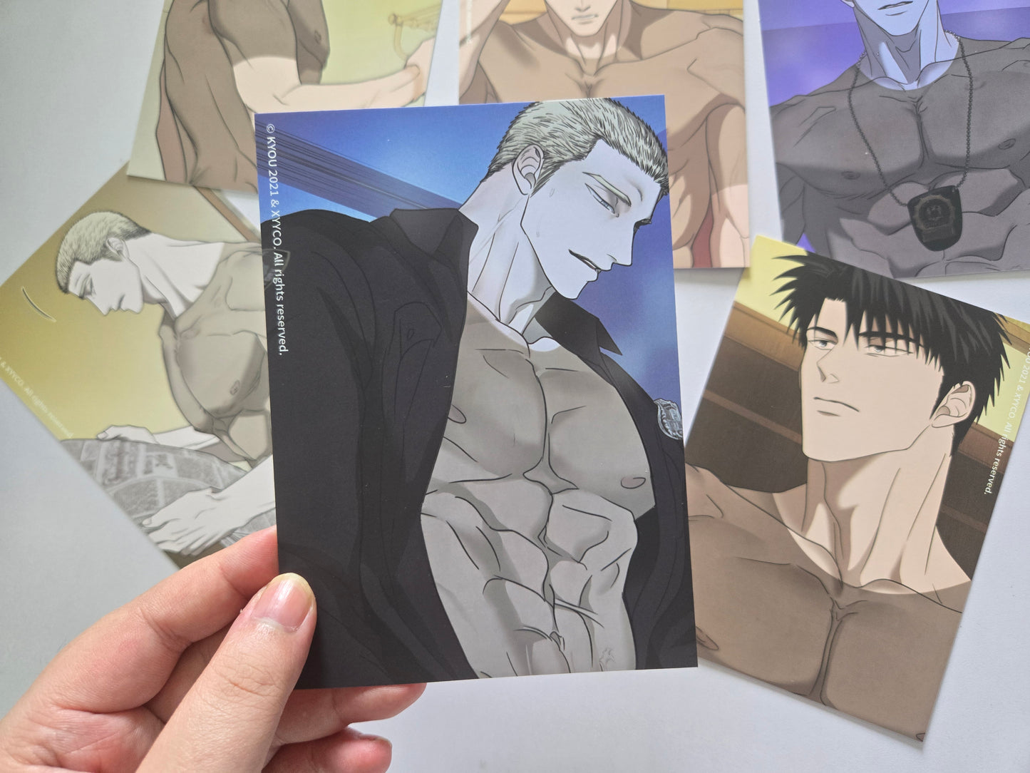 Shutline Postcard Benefit 6pcs set Heat sensitive
