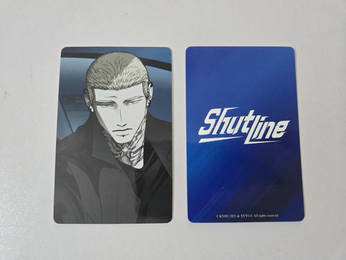 Shutline photocard jake tattoo stare