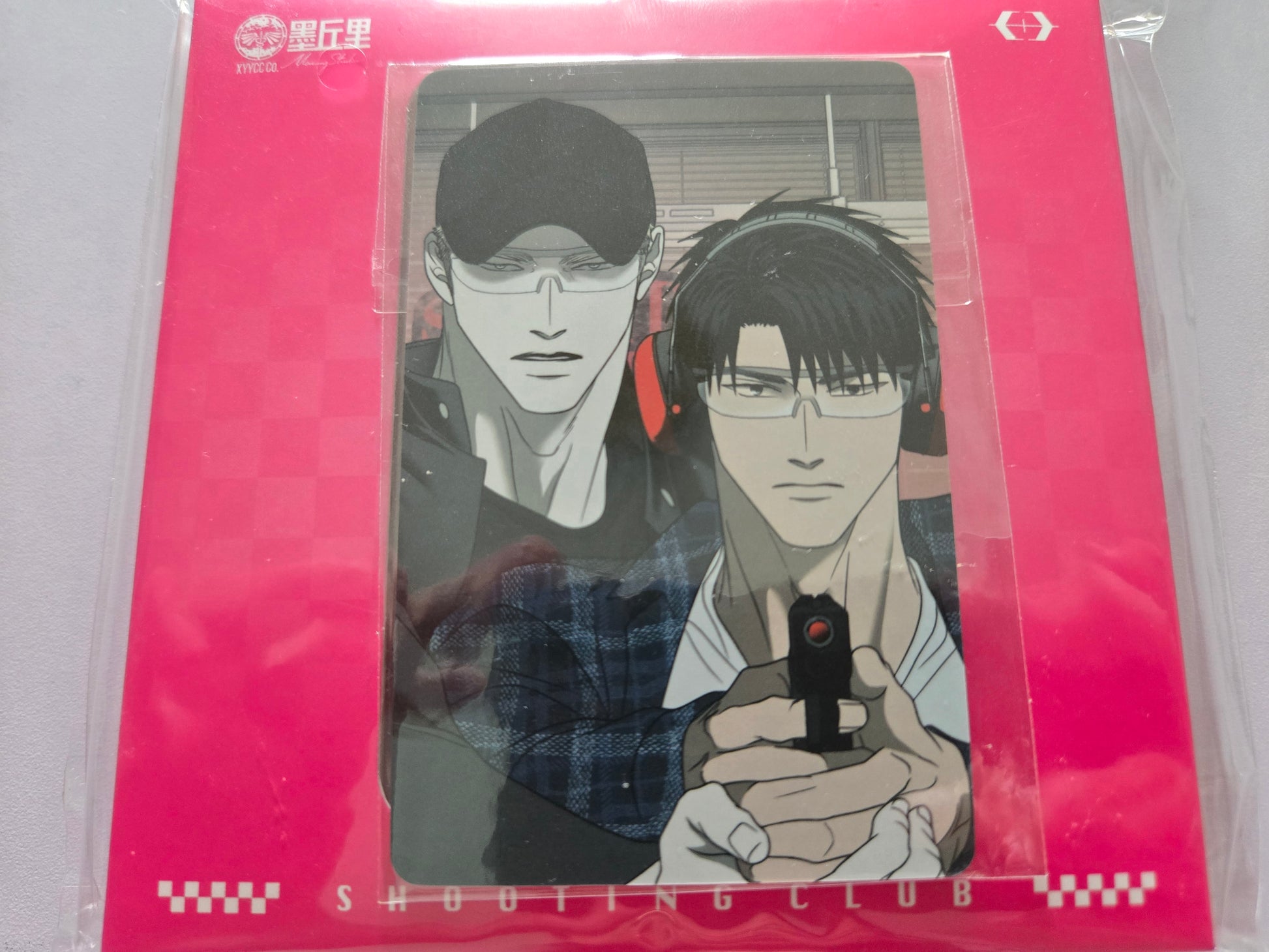 XXYCO Shutline Pink Badge