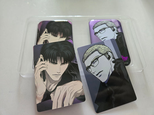 Shutline Purple background Photocards