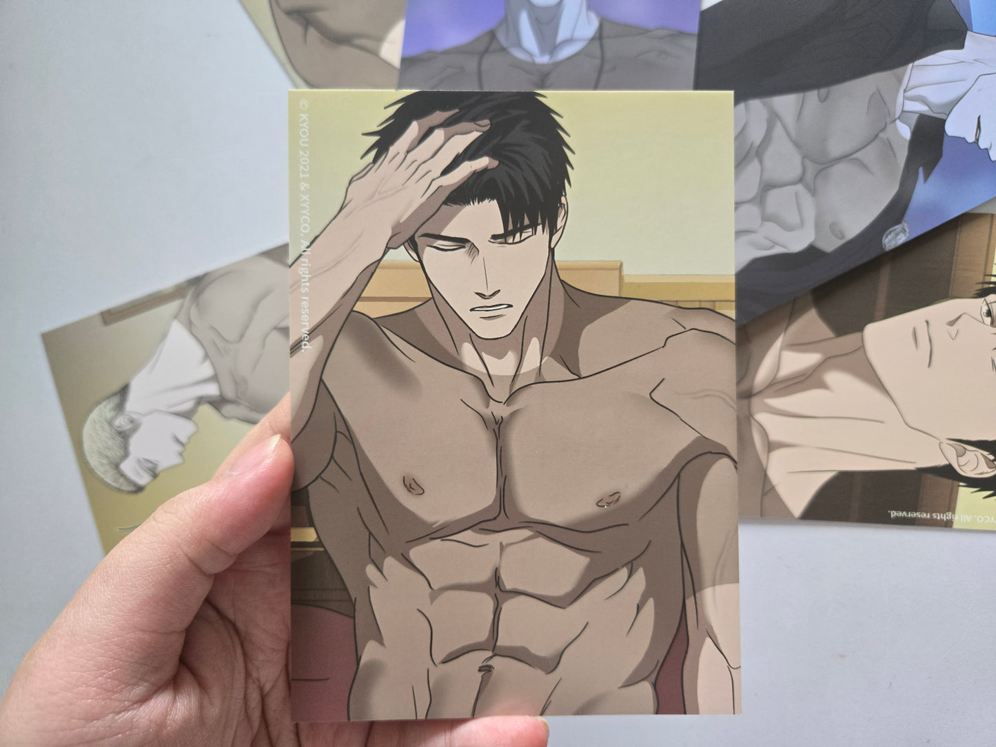 Shutline Postcard Benefit 6pcs set Heat sensitive