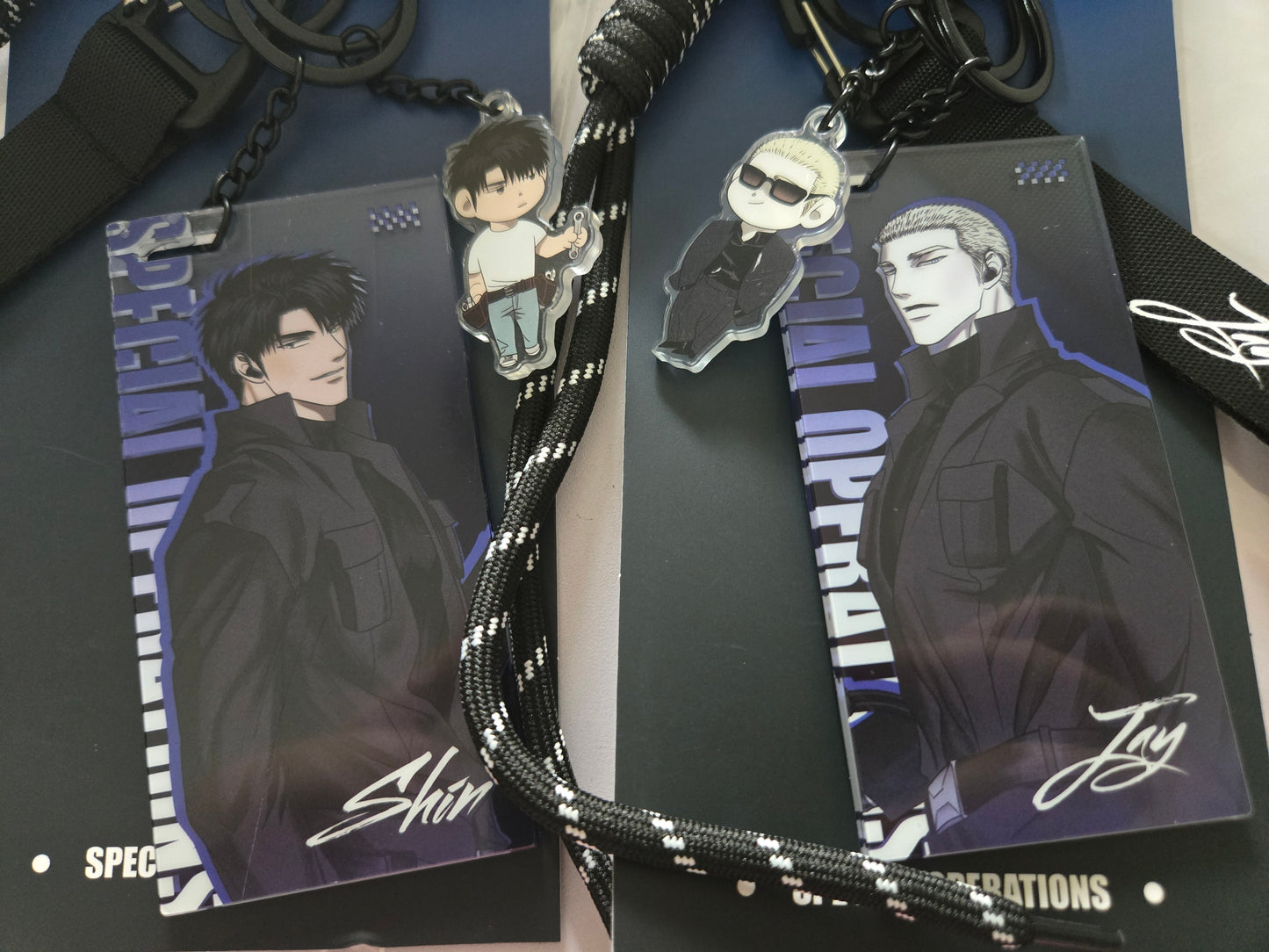 Shutline x Mercury Studio Special Operations Acrylic Keychain