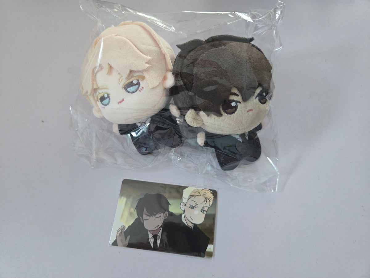 Codename Anastasia China Pop-up Plush Set and Photocard Set - Eggs And Muffin