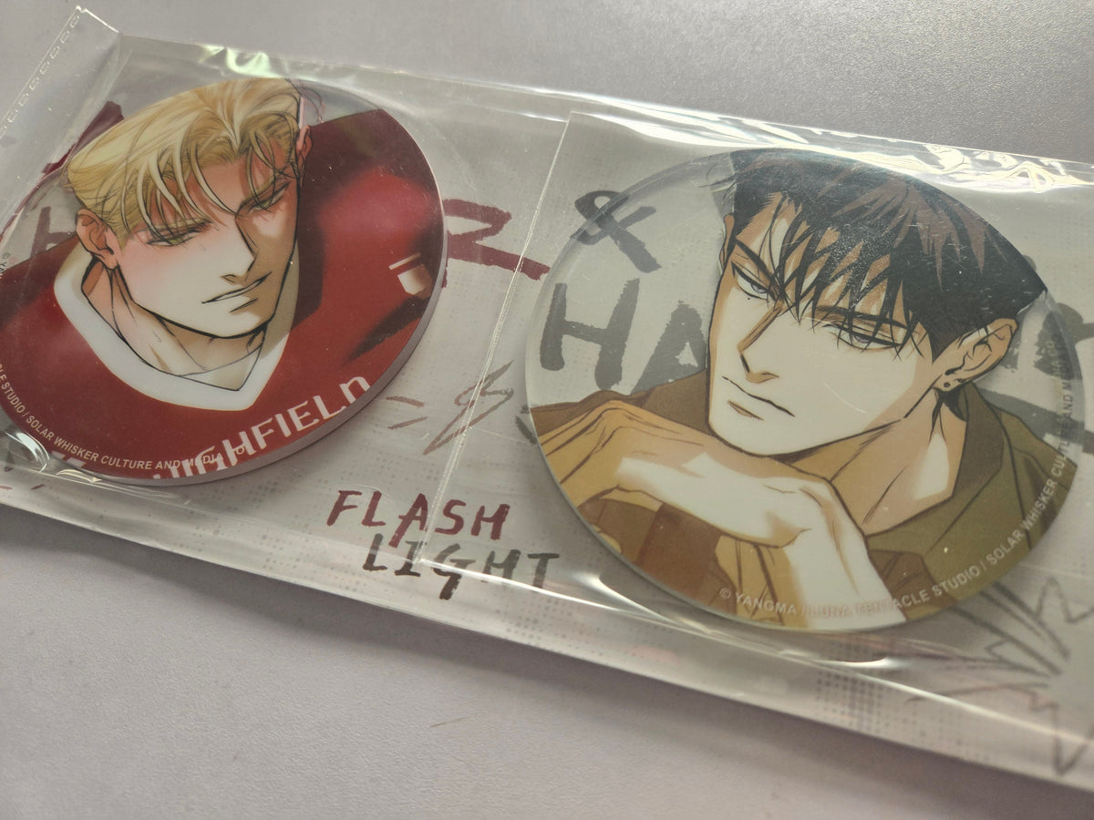 Flashlight AU Special Episode Coaster Set - Eggs And Muffin