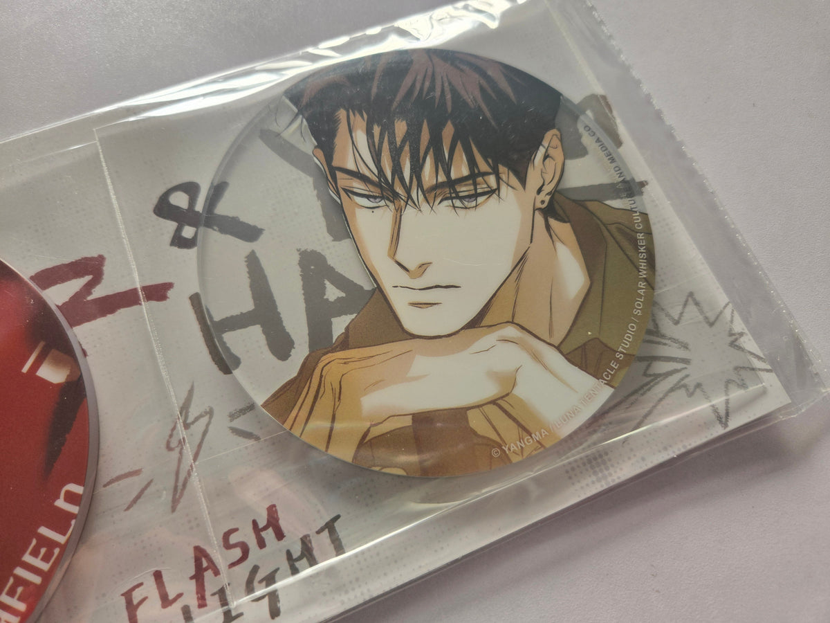 Flashlight AU Special Episode Coaster Set - Eggs And Muffin
