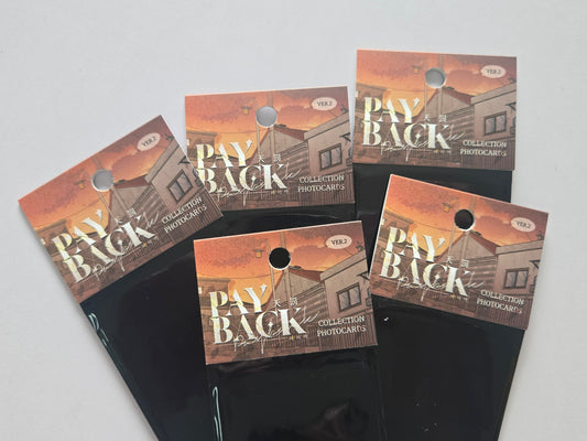 Payback Version 2 PHOTOCARD Random Pack - Eggs And Muffin