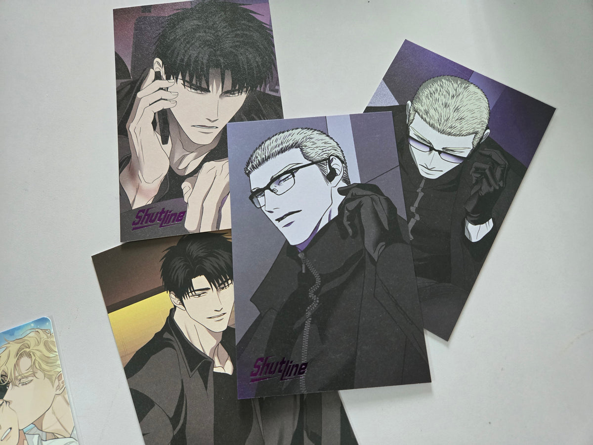 Shutline x Mercury Studio Night Mystery Postcard Set - Eggs And Muffin