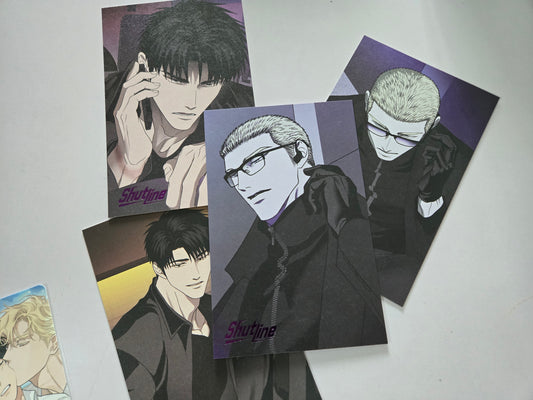 Shutline x Mercury Studio Night Mystery Postcard Set